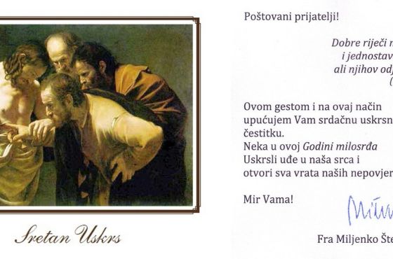 USKRSNA ČESTITKA
