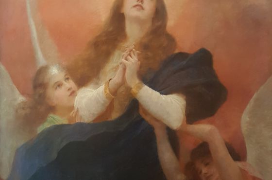 Vlaho Bukovac - Uznesenje BDM