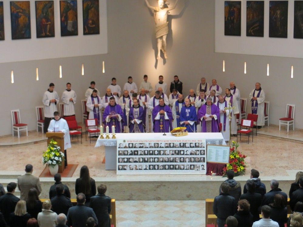 SVETA MISA ZA POBIJENE FRATRE I PUK