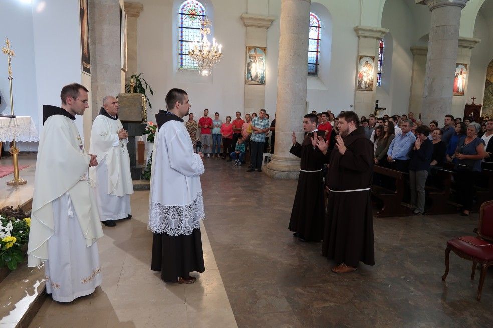 POLAGANJE SVEČANIH ZAVJETA