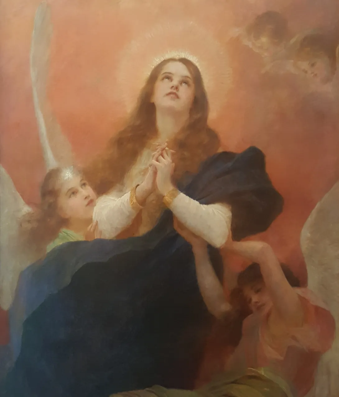 Vlaho Bukovac - Uznesenje BDM