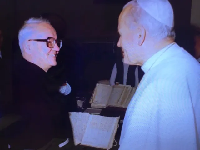 fra Bazilije i Ivan Pavao II